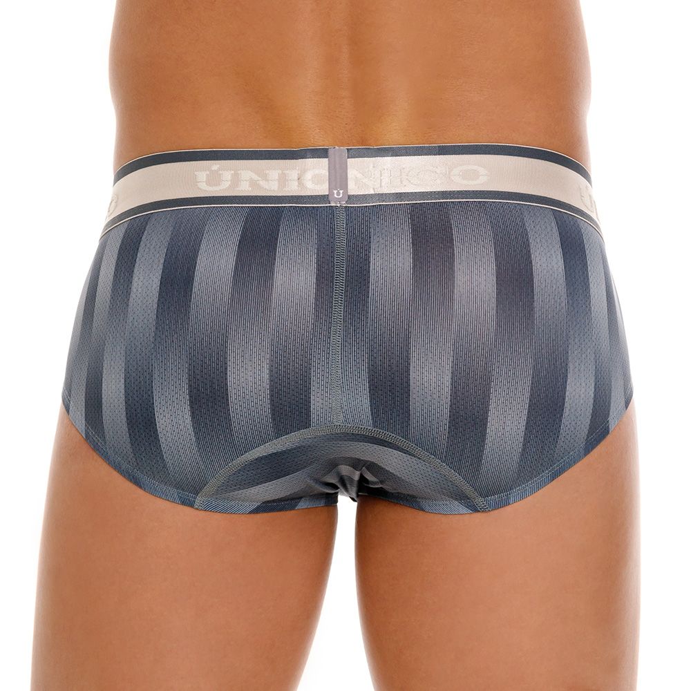 Mundo Unico Men's Underwear 24100101114 Ejes Briefs Color 59-Gray