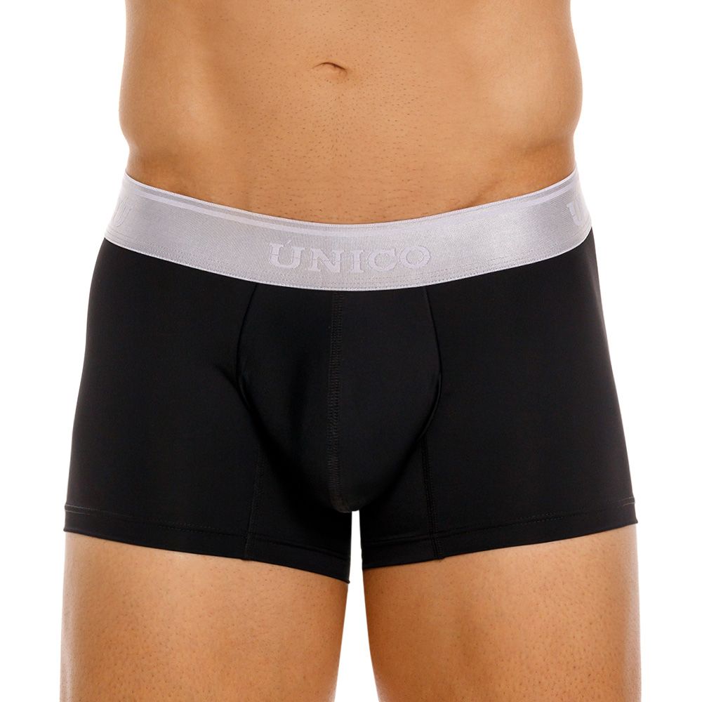 Mundo Unico Men's Underwear 24110100109 Argento Trunks Color 99-Black