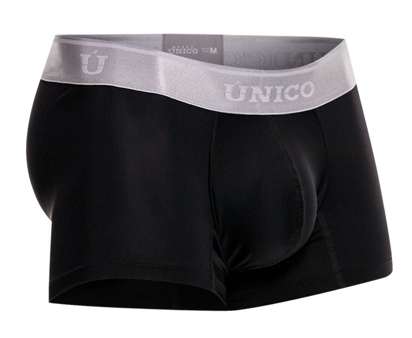 Mundo Unico Men's Underwear 24110100109 Argento Trunks Color 99-Black