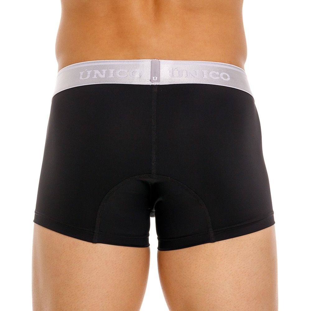 Mundo Unico Men's Underwear 24110100109 Argento Trunks Color 99-Black