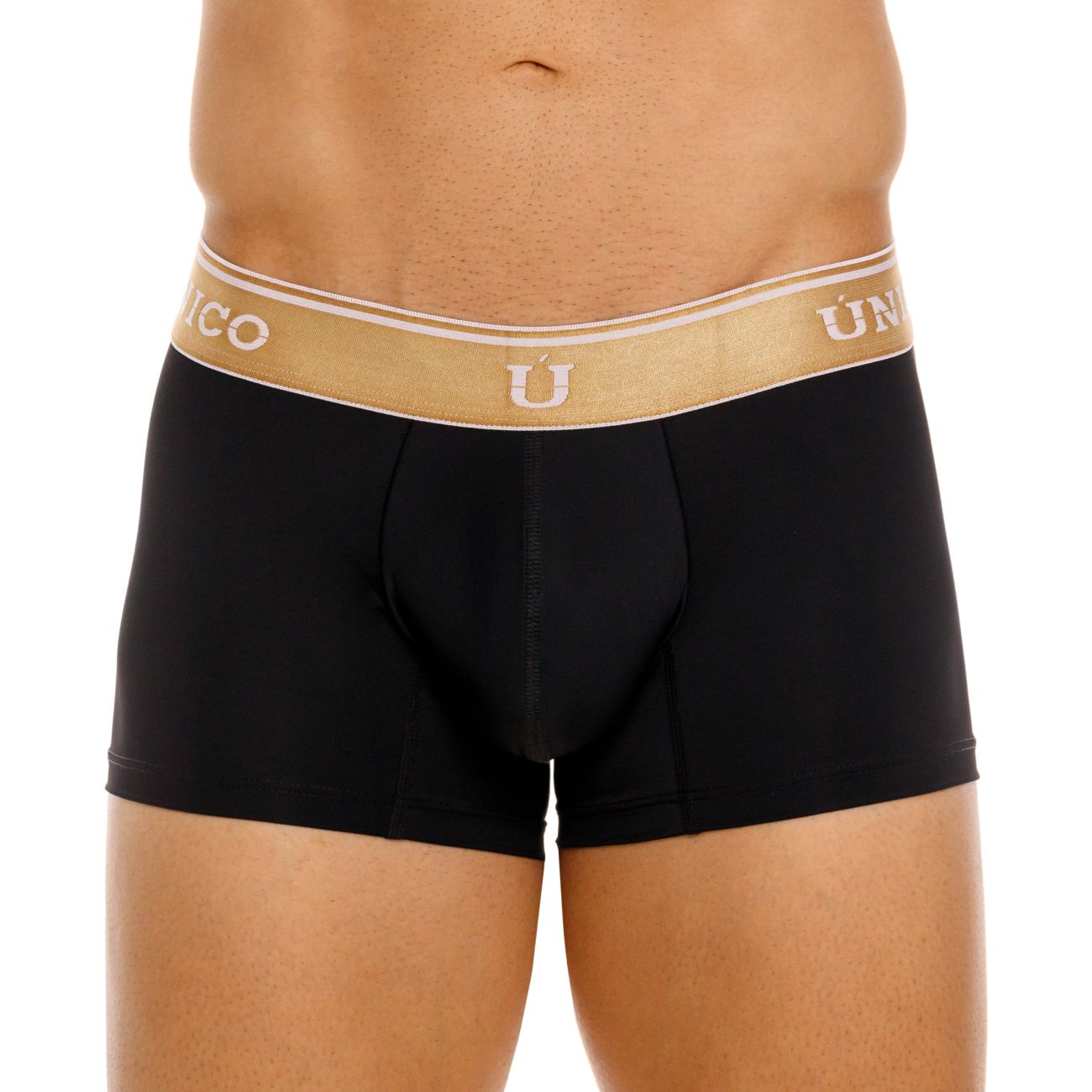 Mundo Unico Men's Underwear 24110100110 Lingote Trunks Color 99-Black