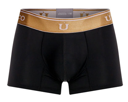 Mundo Unico Men's Underwear 24110100110 Lingote Trunks Color 99-Black