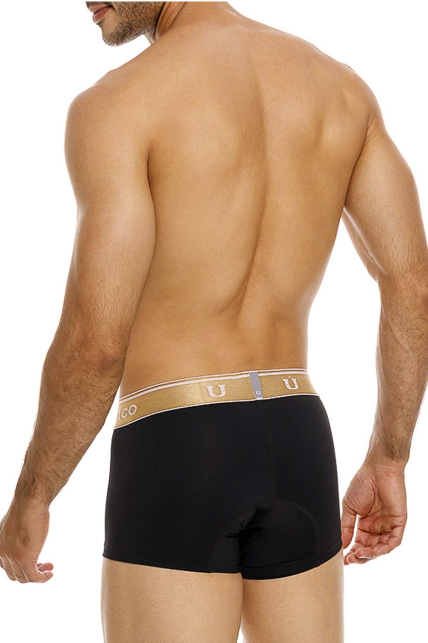 Mundo Unico Men's Underwear 24110100110 Lingote Trunks Color 99-Black