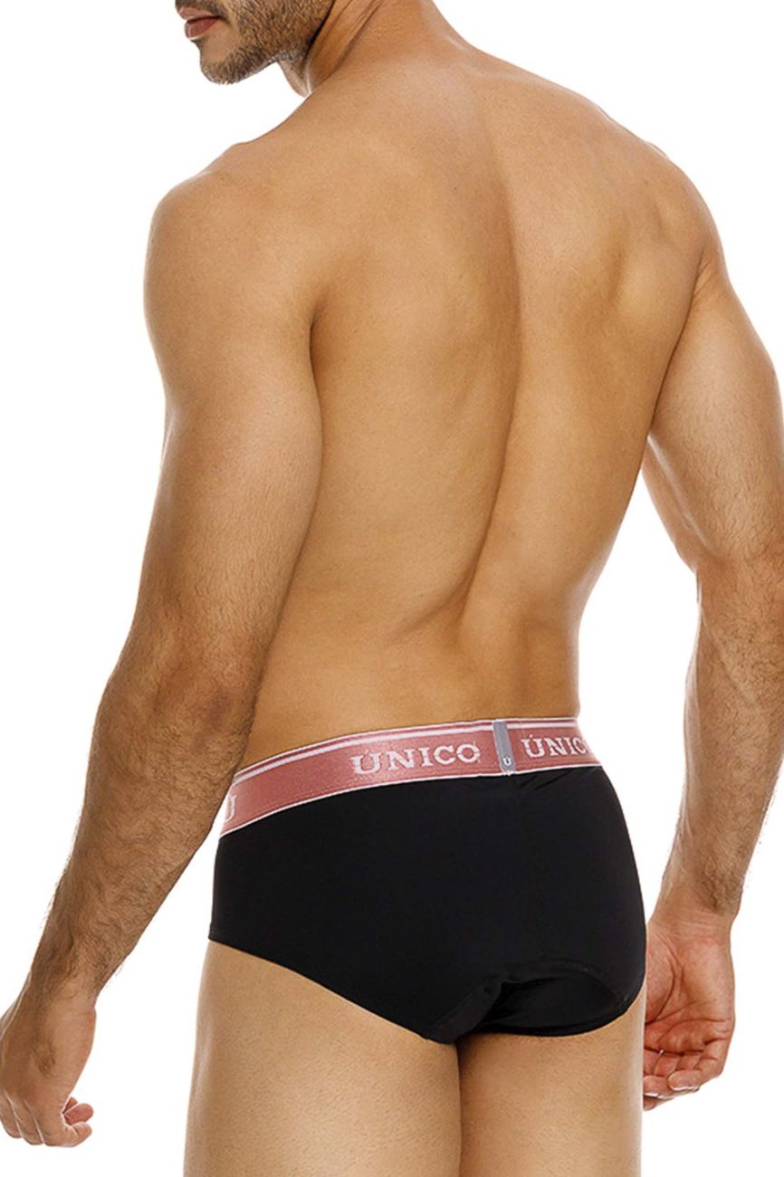Mundo Unico Men's Underwear 24110101108 Oro Rosa Briefs Color 99-Black