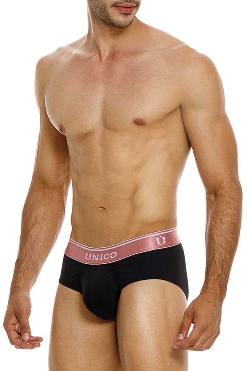Mundo Unico Men's Underwear 24110101108 Oro Rosa Briefs Color 99-Black