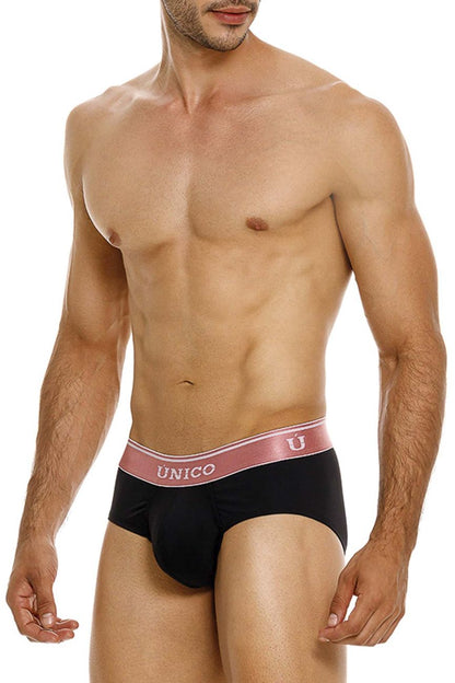 Mundo Unico Men's Underwear 24110101108 Oro Rosa Briefs Color 99-Black