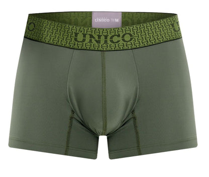 Mundo Unico Men's Underwear 25020100105 Glauco Trunks Color 43-Green