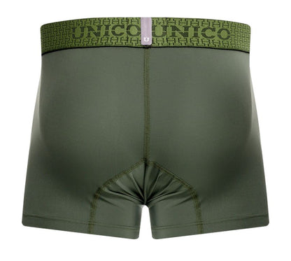Mundo Unico Men's Underwear 25020100105 Glauco Trunks Color 43-Green