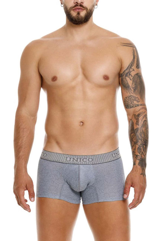 Mundo Unico Men's Underwear 25020100116 Baldio Trunks Color 59-Gray