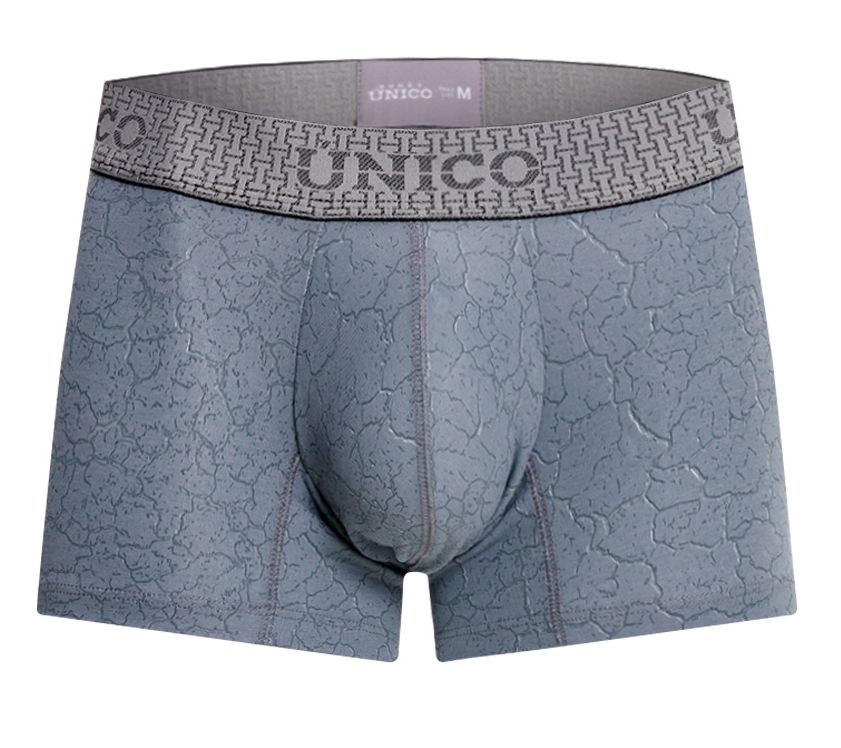 Mundo Unico Men's Underwear 25020100116 Baldio Trunks Color 59-Gray