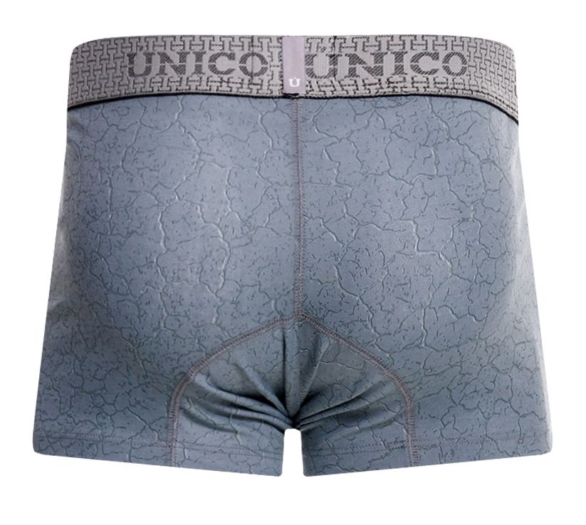 Mundo Unico Men's Underwear 25020100116 Baldio Trunks Color 59-Gray