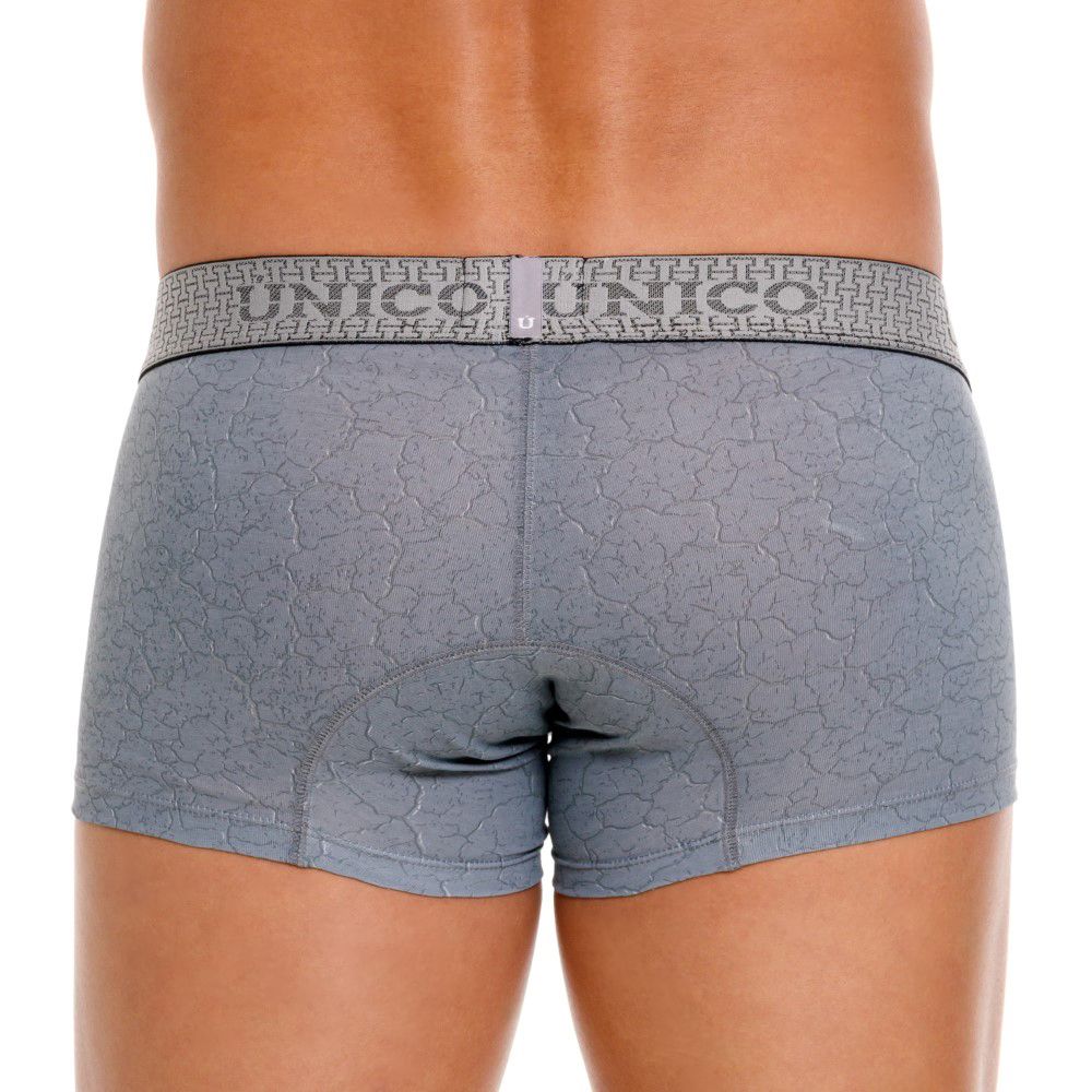 Mundo Unico Men's Underwear 25020100116 Baldio Trunks Color 59-Gray