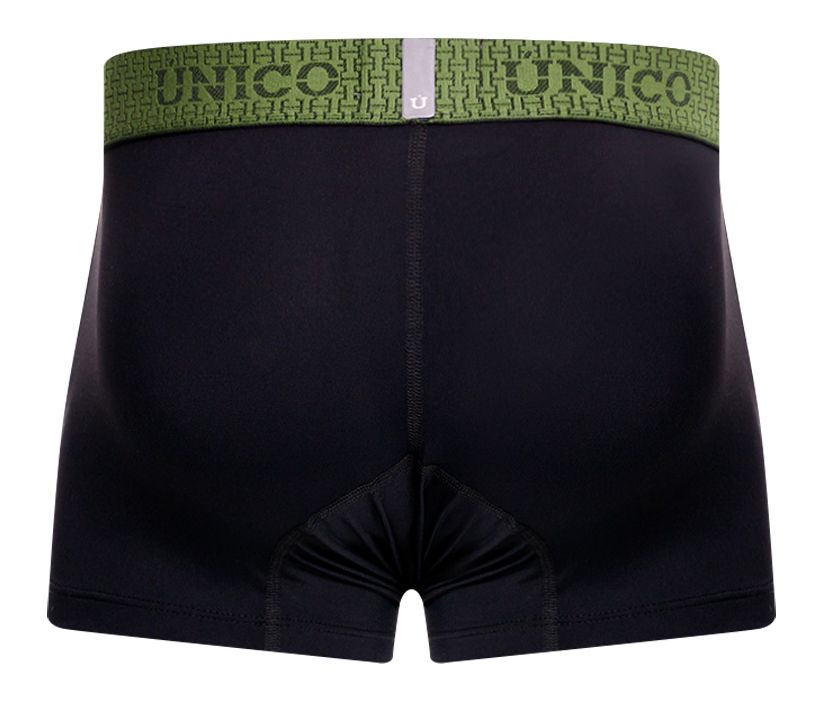 Mundo Unico Men's Underwear 25020100121 Tribunal Trunks Color 99-Black
