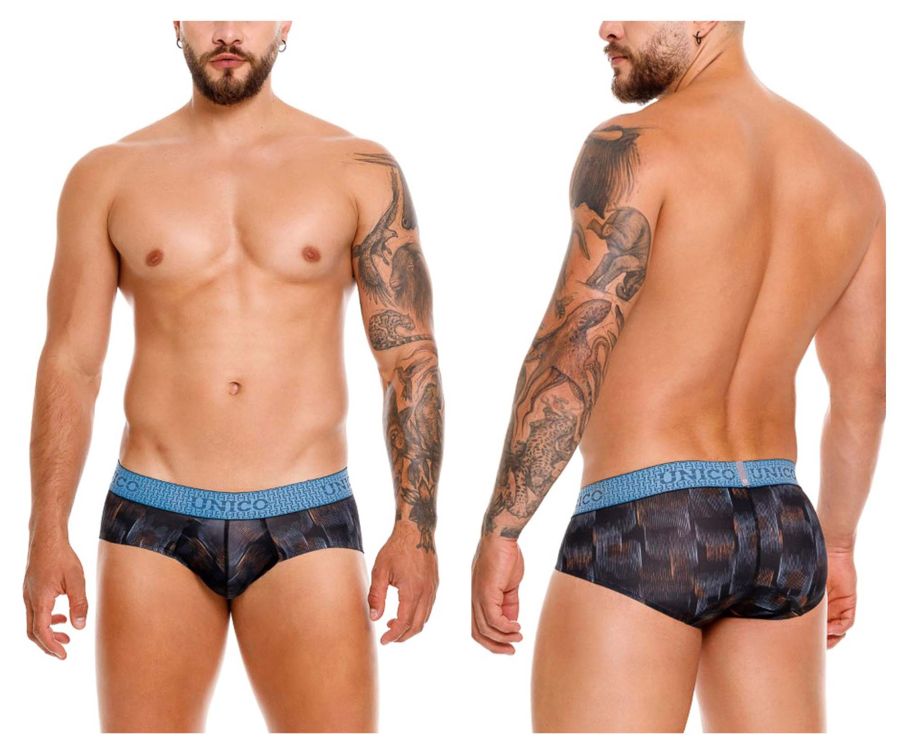 Mundo Unico Men's Underwear 25020101102 Epitome Briefs Color 99-Black