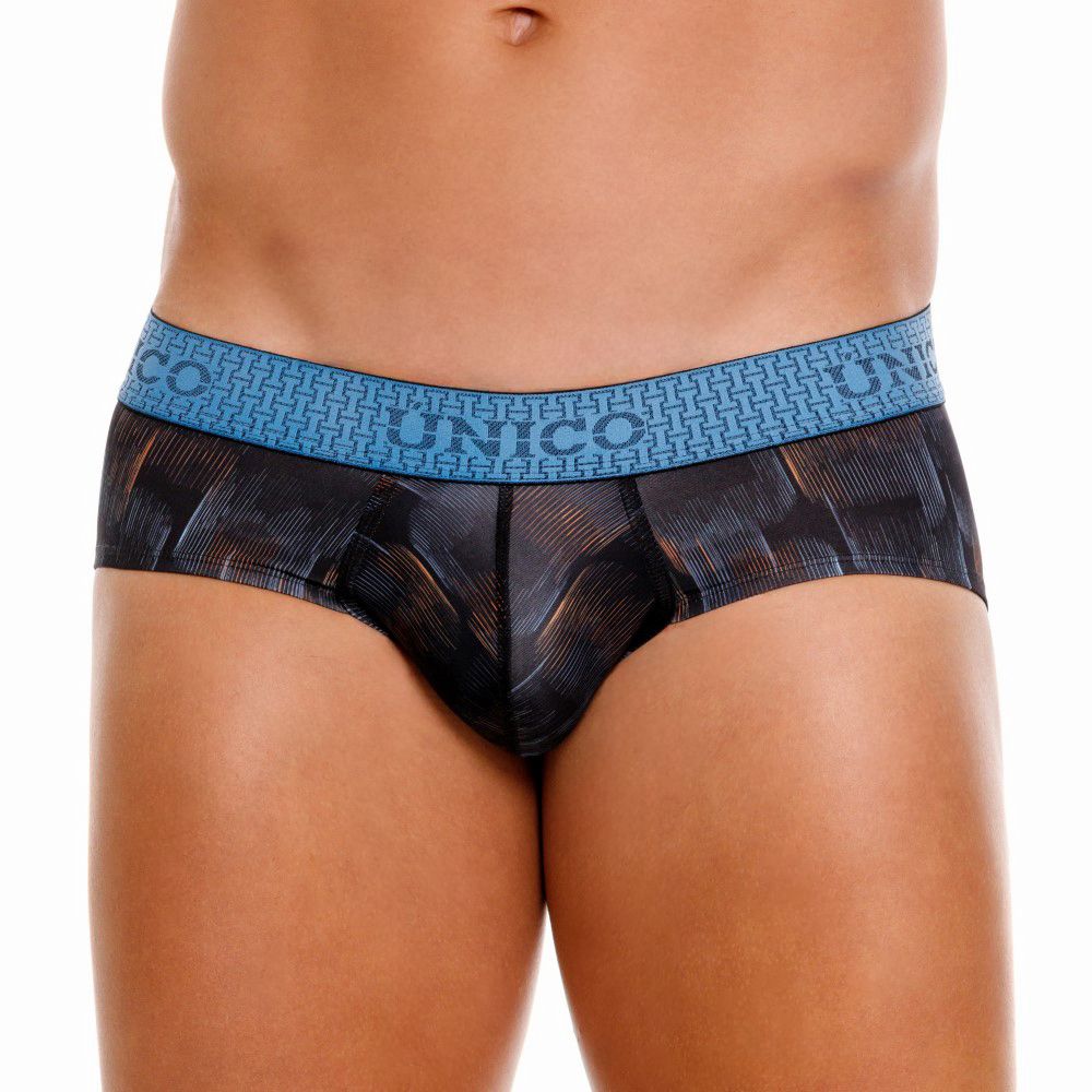 Mundo Unico Men's Underwear 25020101102 Epitome Briefs Color 99-Black