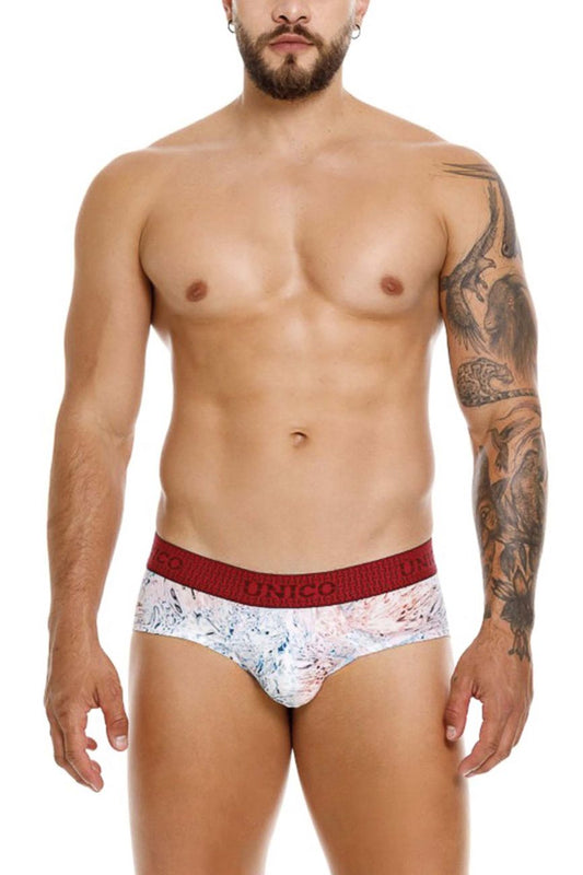 Mundo Unico Men's Underwear 25020101103 Rizo Briefs Color 00-White