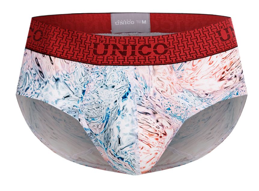 Mundo Unico Men's Underwear 25020101103 Rizo Briefs Color 00-White