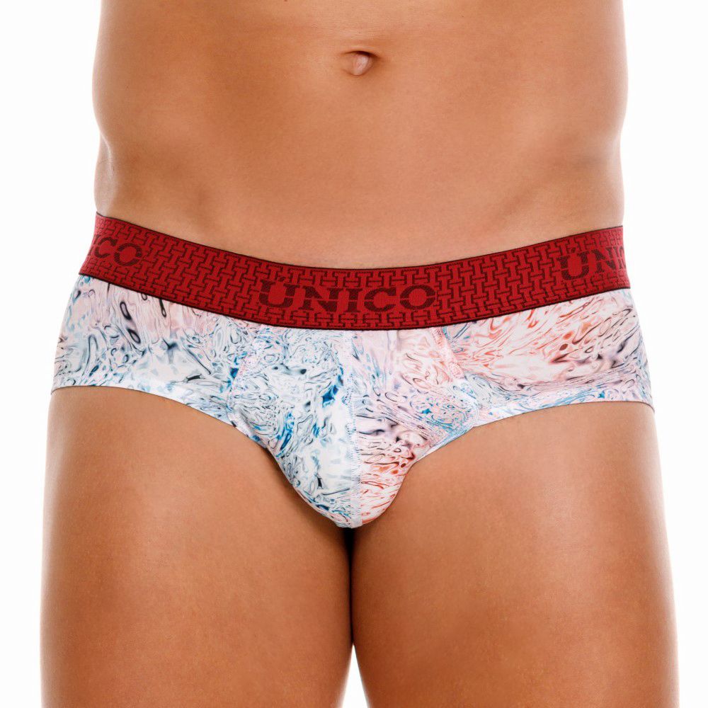 Mundo Unico Men's Underwear 25020101103 Rizo Briefs Color 00-White