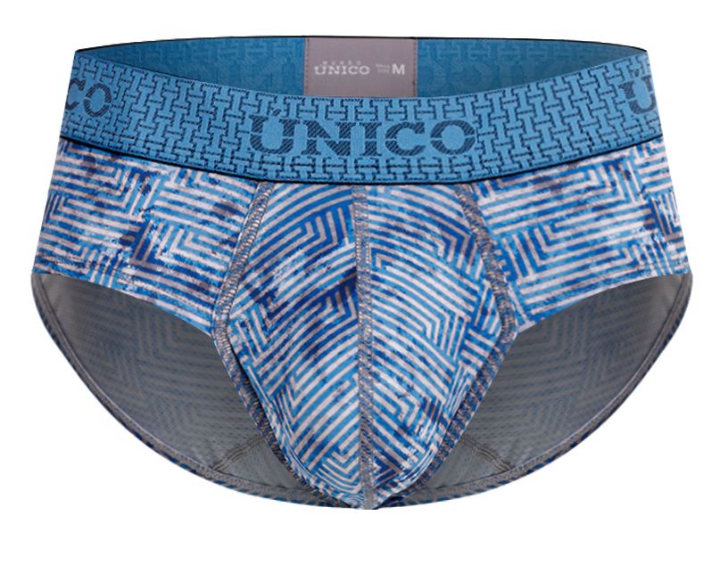 Mundo Unico Men's Underwear 25020101111 Ostion Briefs Color 46-Blue