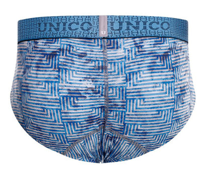 Mundo Unico Men's Underwear 25020101111 Ostion Briefs Color 46-Blue