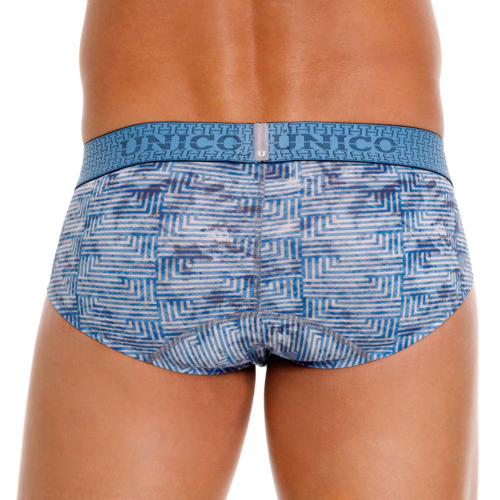 Mundo Unico Men's Underwear 25020101111 Ostion Briefs Color 46-Blue