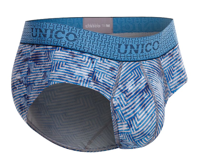Mundo Unico Men's Underwear 25020101111 Ostion Briefs Color 46-Blue
