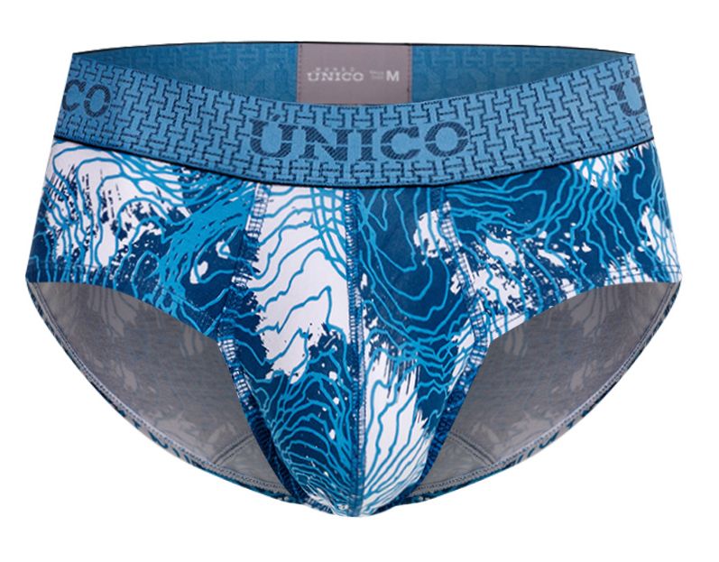 Mundo Unico Men's Underwear 25020101117 Barniz Briefs Color 46-Blue