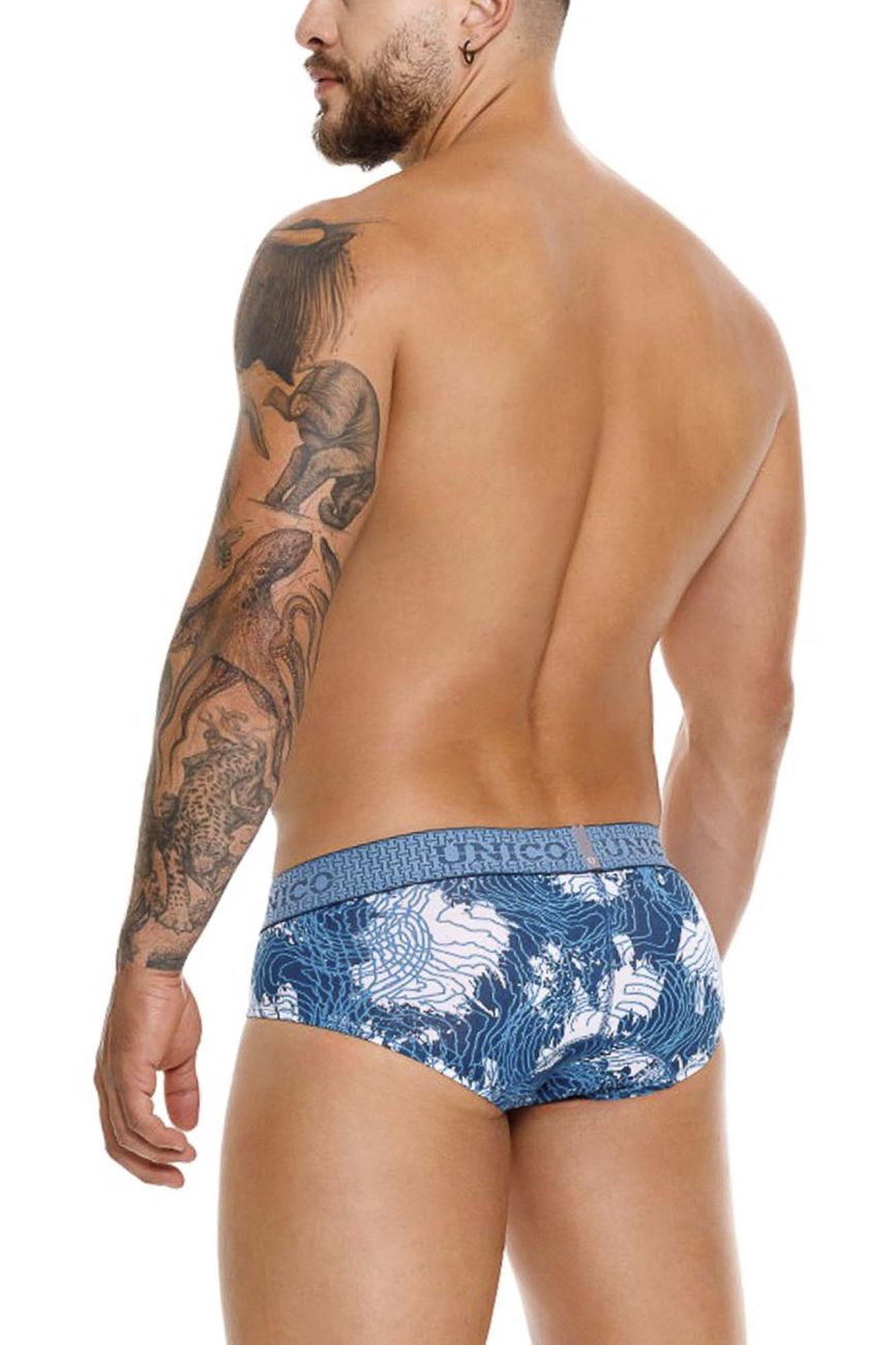 Mundo Unico Men's Underwear 25020101117 Barniz Briefs Color 46-Blue