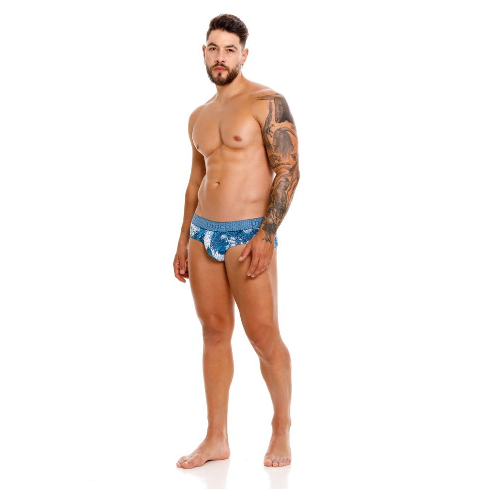 Mundo Unico Men's Underwear 25020101117 Barniz Briefs Color 46-Blue