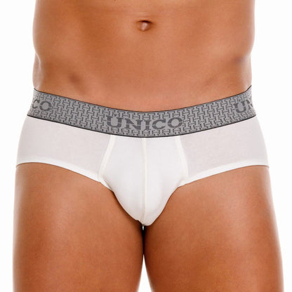 Mundo Unico Men's Underwear 25020101120 Marfil Briefs Color 02-White