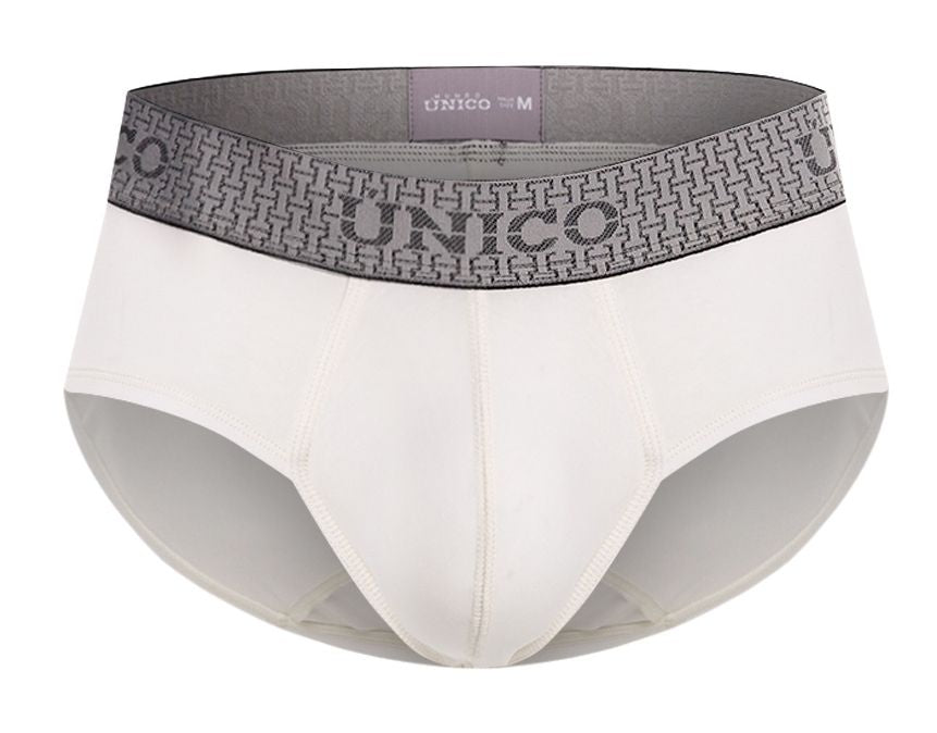Mundo Unico Men's Underwear 25020101120 Marfil Briefs Color 02-White