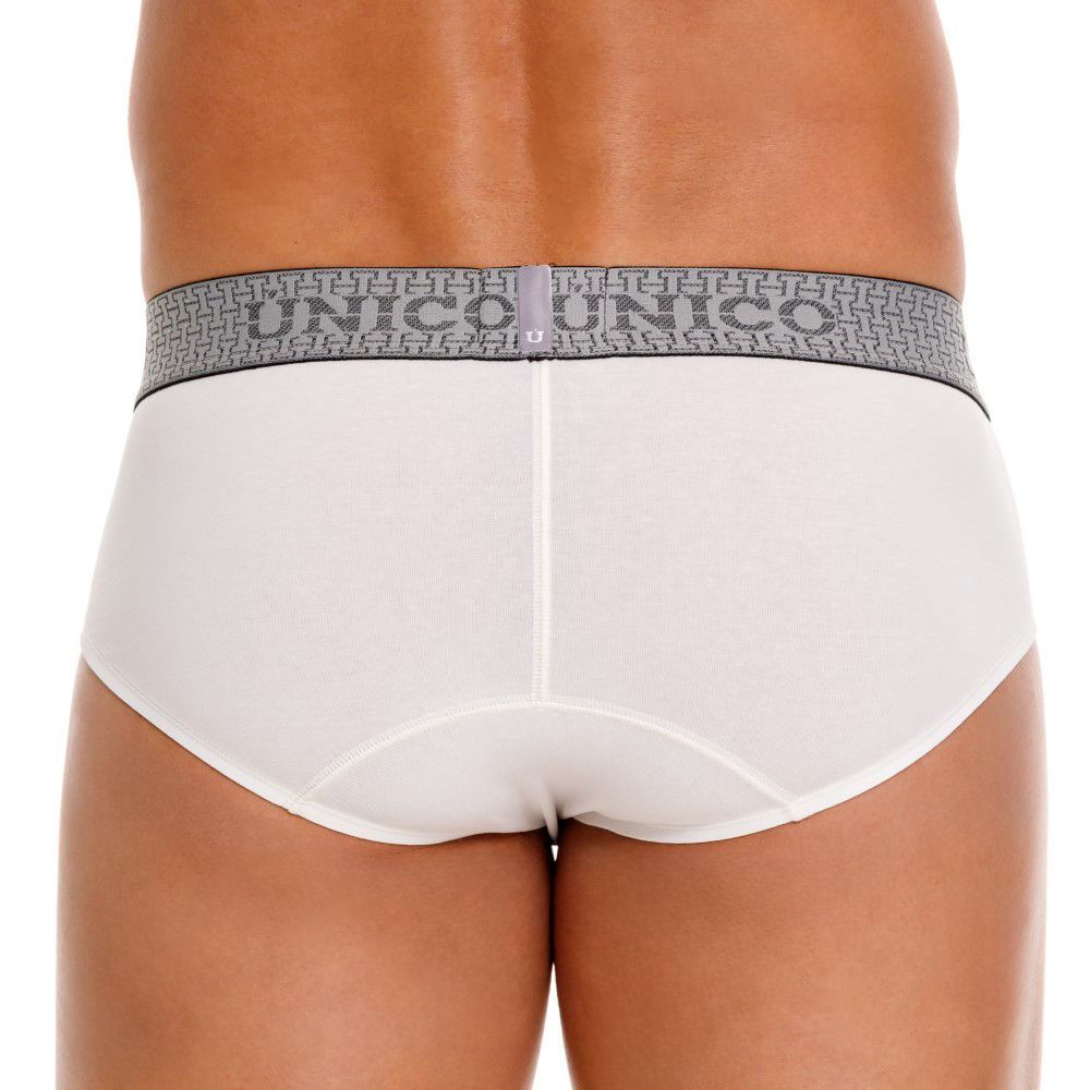 Mundo Unico Men's Underwear 25020101120 Marfil Briefs Color 02-White
