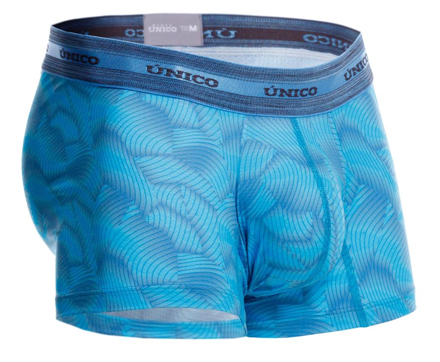 Mundo Unico Men's Underwear 25040100101 Estraza Trunks Color 46-Blue