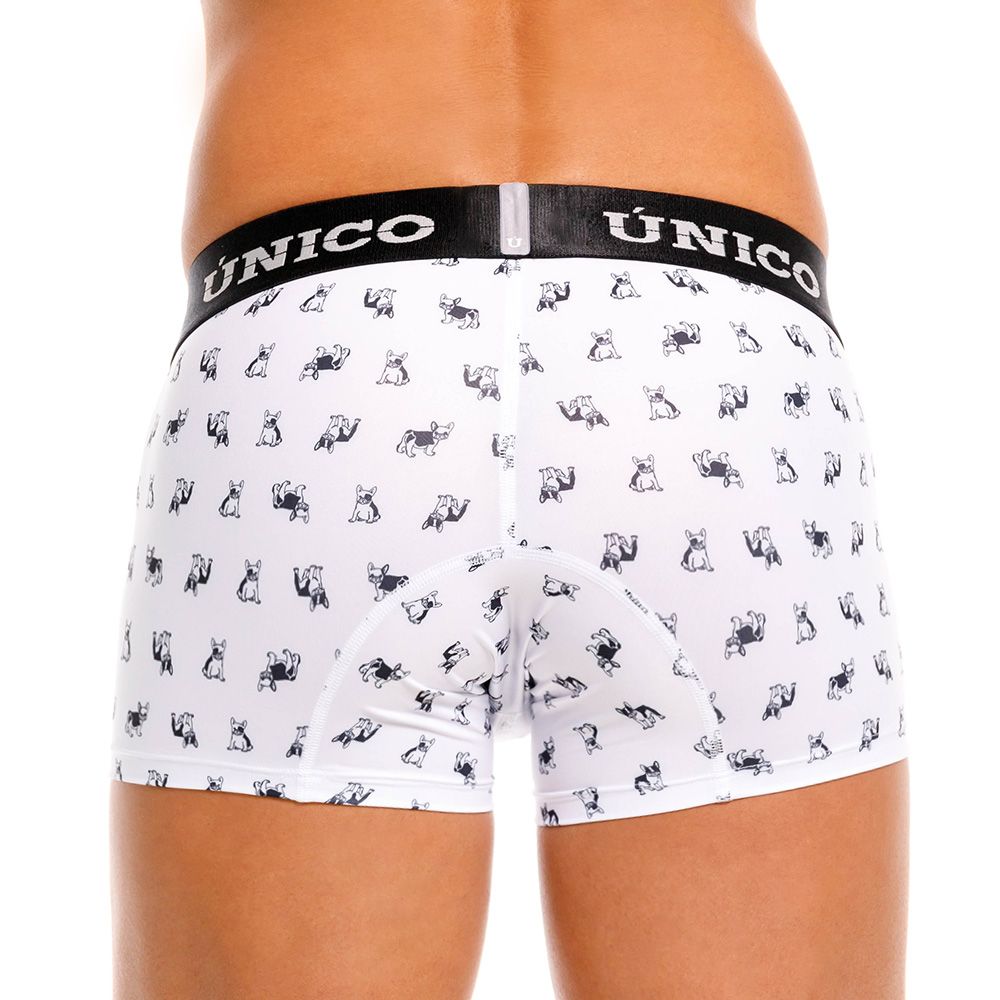 Mundo Unico Men's Underwear 25040100130 Frenchis Trunks Color 00-White