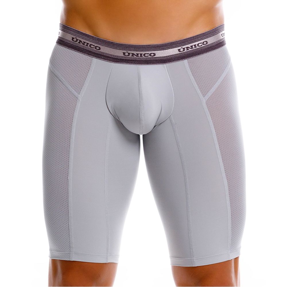 Mundo Unico Men's Underwear 25040100323 Albaricoque Boxer Briefs Color 59-Gray