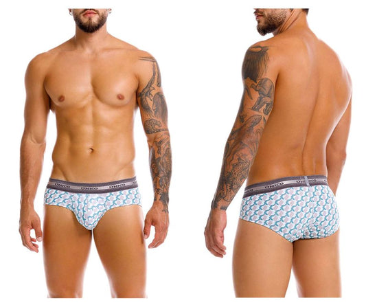 Mundo Unico Men's Underwear 25040101115 Caterva Briefs Color 43-Printed