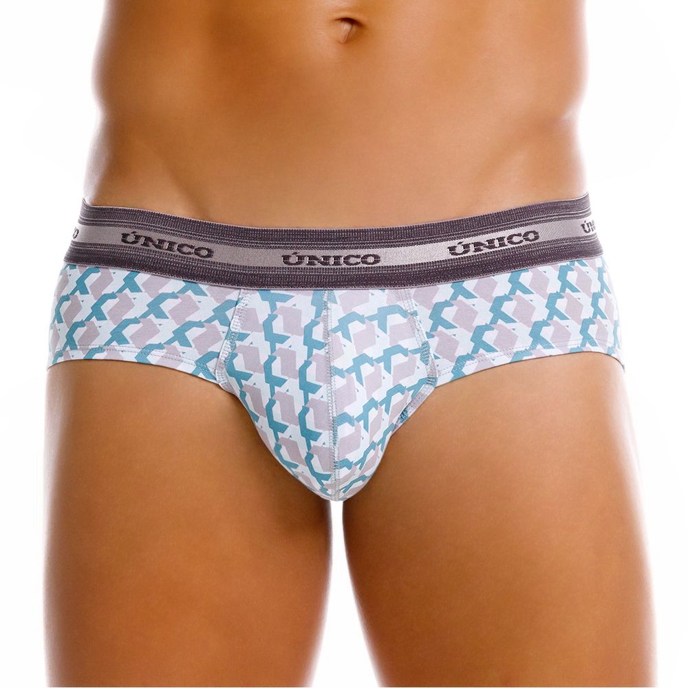 Mundo Unico Men's Underwear 25040101115 Caterva Briefs Color 43-Printed