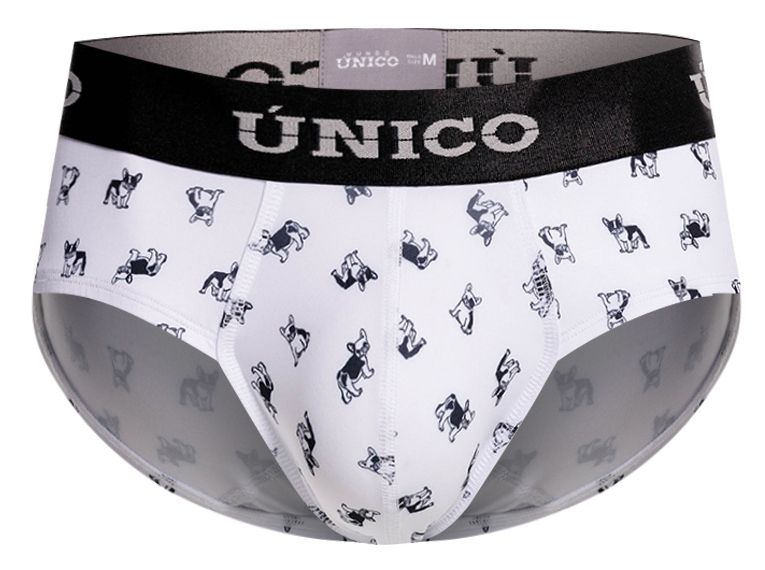 Mundo Unico Men's Underwear 25040101130 Frenchis Briefs Color 00-White
