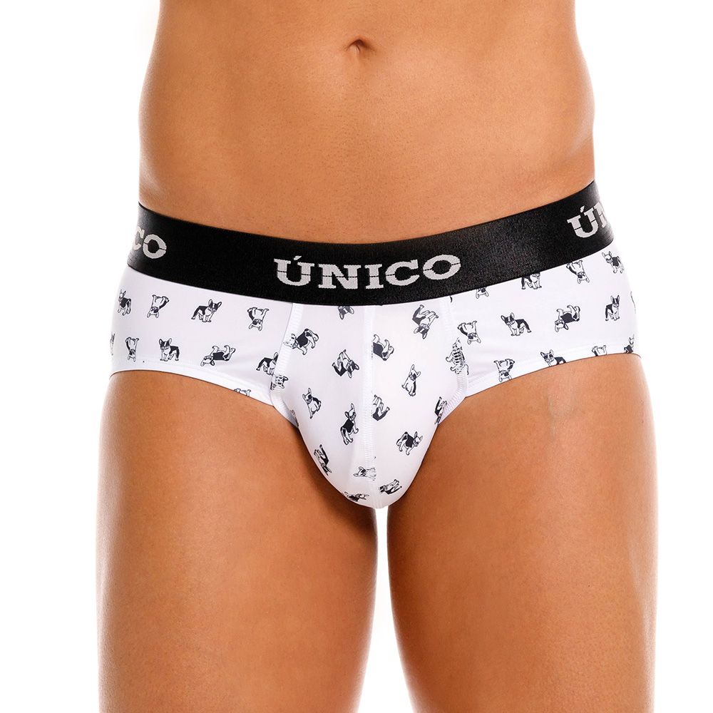 Mundo Unico Men's Underwear 25040101130 Frenchis Briefs Color 00-White