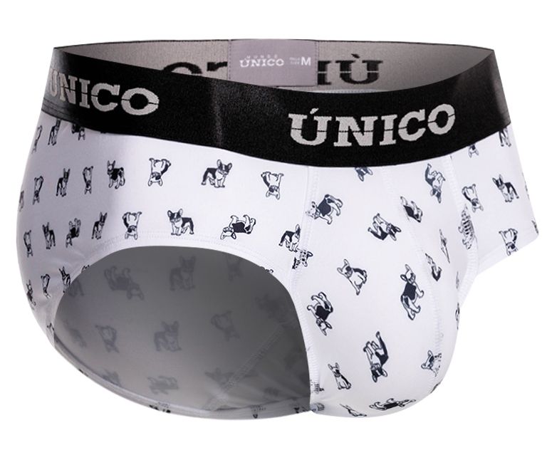 Mundo Unico Men's Underwear 25040101130 Frenchis Briefs Color 00-White