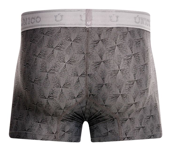 Mundo Unico Men's Underwear 25050100103 Chisell Trunks Color 59-Gray