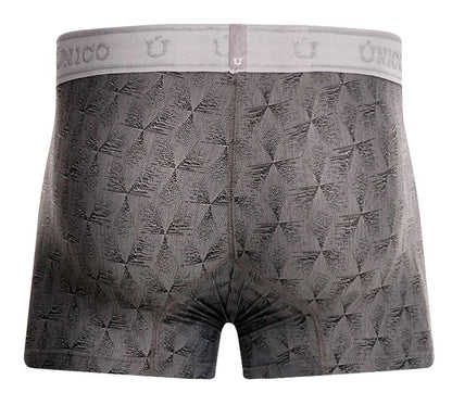 Mundo Unico Men's Underwear 25050100103 Chisell Trunks Color 59-Gray