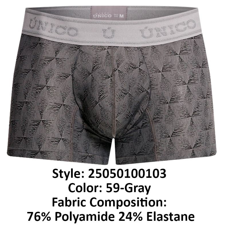 Mundo Unico Chisell Trunks Color 59-Gray
