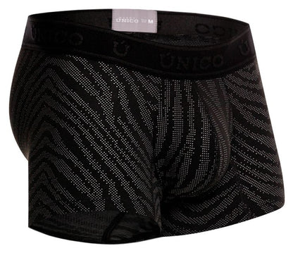 Mundo Unico Men's Underwear 25050100104 Zelmur Trunks Color 99-Black