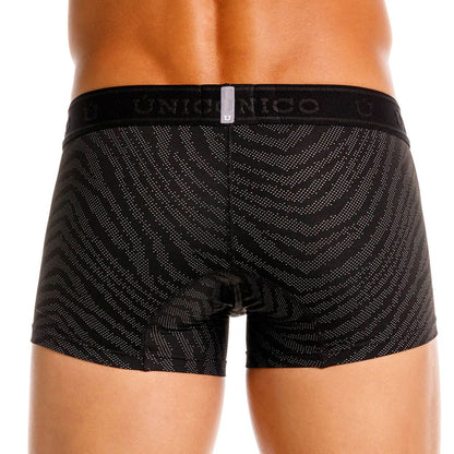 Mundo Unico Men's Underwear 25050100104 Zelmur Trunks Color 99-Black