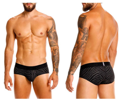 Mundo Unico Men's Underwear 25050101104 Zelmur Briefs Color 99-Black