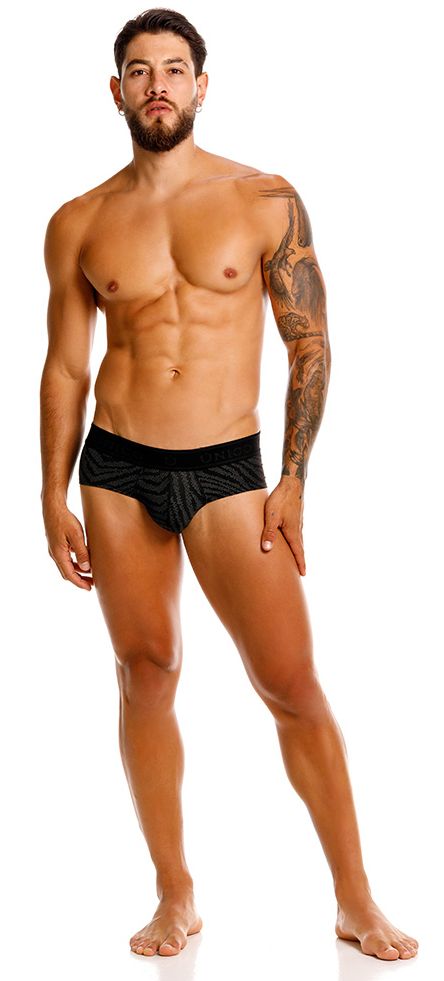 Mundo Unico Men's Underwear 25050101104 Zelmur Briefs Color 99-Black