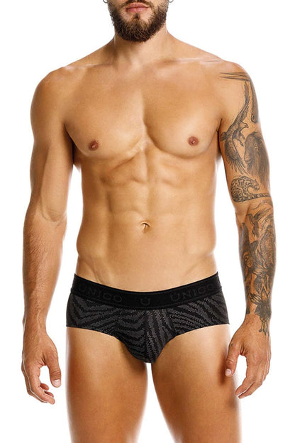 Mundo Unico Men's Underwear 25050101104 Zelmur Briefs Color 99-Black