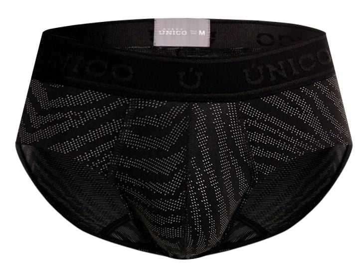 Mundo Unico Men's Underwear 25050101104 Zelmur Briefs Color 99-Black