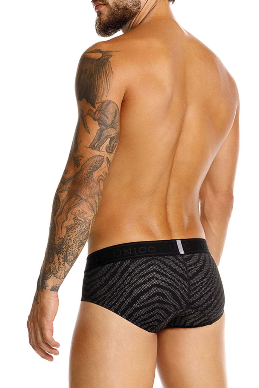 Mundo Unico Men's Underwear 25050101104 Zelmur Briefs Color 99-Black